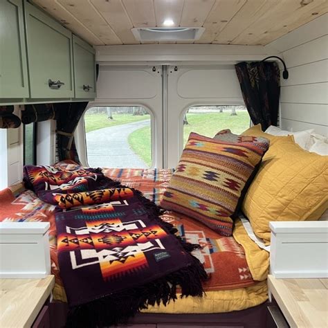 This Custom Camper Van Boasts A Warm Ambiance That Instantly Makes You