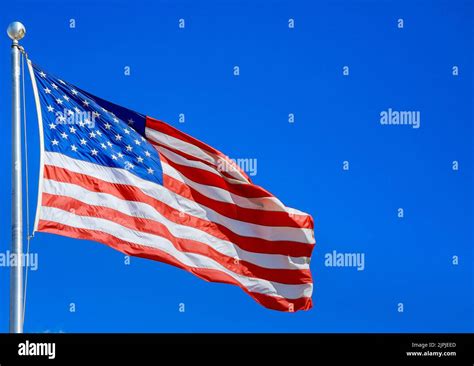 Usa National Flag United States Us National Flags Stock Photo Alamy