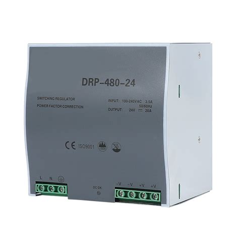 China DRP 480W 12V 40A DIN Rail power supply DRP-480-12 Manufacturer ...