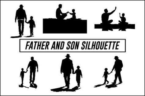 Fathers Day Father And Son Graphic By Designs River · Creative Fabrica