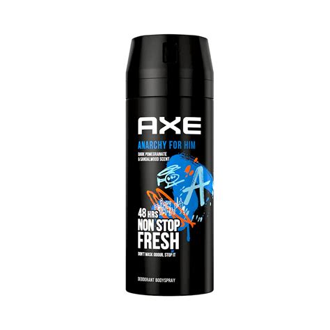 Axe Deodorant Body Spray Anarchy For Him Mens Ml Shopifull