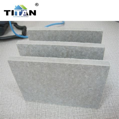 Non Asbestos Cement Sheets Wood Texture Fiber Cement Sheet