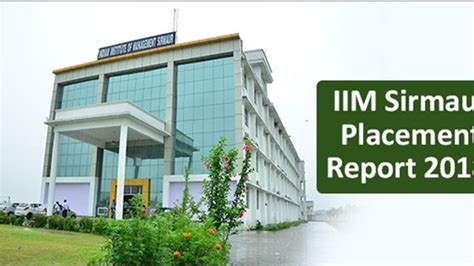 Iim Sirmaur Placement Report Mba College