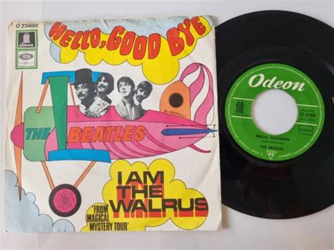 THE BEATLES Hello Goodbye I Am The Walrus 7 Vinyl Germany EUR 9