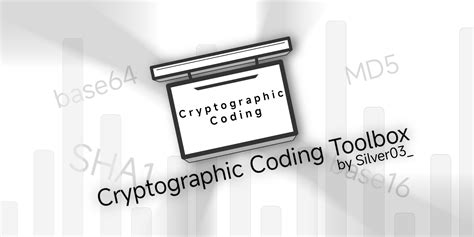 Github Silverwhite233cryptographic Coding Toolbox