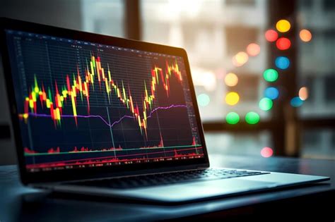 Premium Photo Forex Trading On An Computer Screen Near A Graph