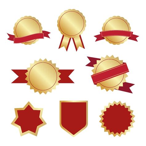 Premium Vector Luxury Premium Golden Badges And Labels Royalty Badge