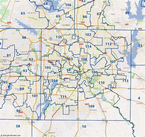 Dallas Congressional District Map