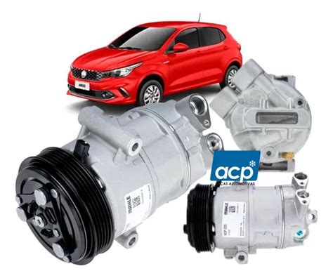 Compressor Ar Condicionado Fiat Argo Cronos Mobi Original