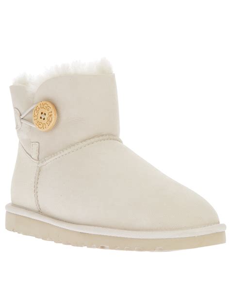 Lyst Ugg Mini Bailey Boot In White
