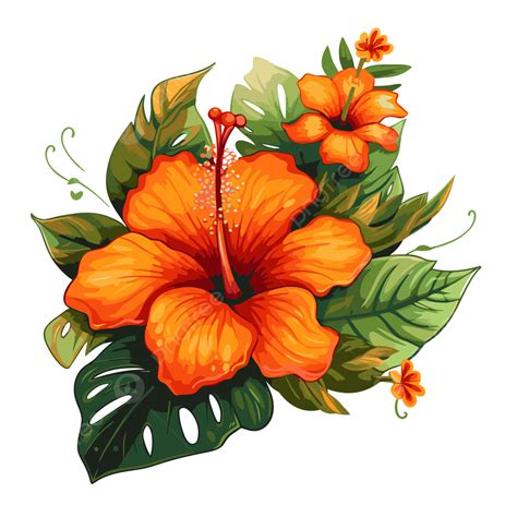 Hawaiian Flower Pictures Clip Art Best Flower Site