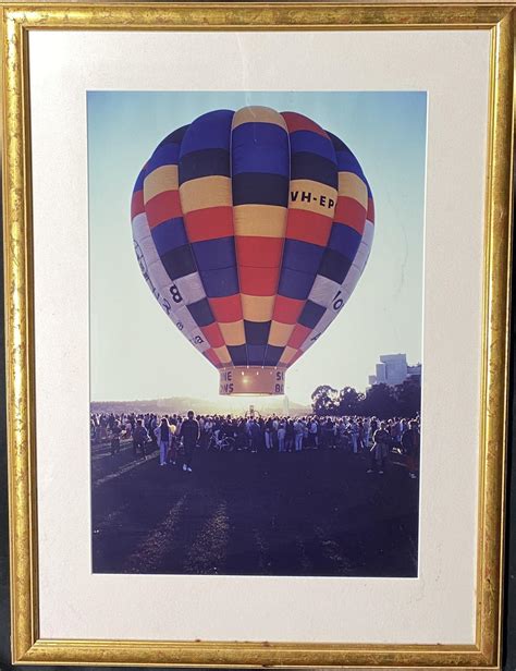 Australian School Th Century Hot Air Balloon Mutualart