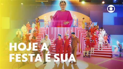 Hoje A Festa Sua Minha Vinheta De Final De Ano Chegou Tv Globo