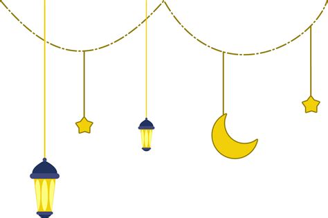 Hanging lantern ramadan decoration 6566798 Vector Art at Vecteezy