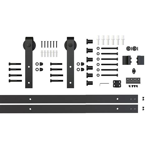 Everbilt Traditional Style Barn Door Hardware Kit Side Mount For 42 In