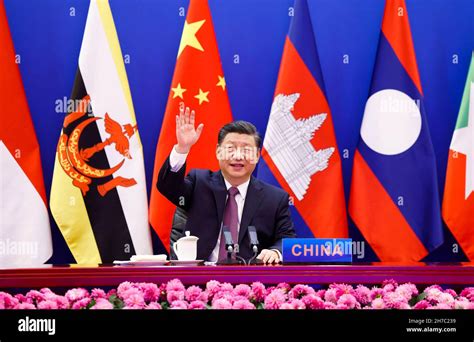 Beijing China 22nd Nov 2021 Chinese President Xi Jinping Chairs The