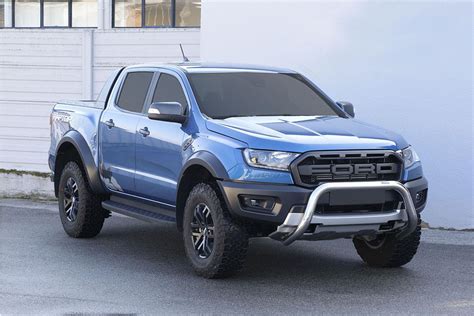 Pare Buffle Inox Ø76 Ford Ranger Raptor 2019 Ce Super Bar Comp Acc Systeme