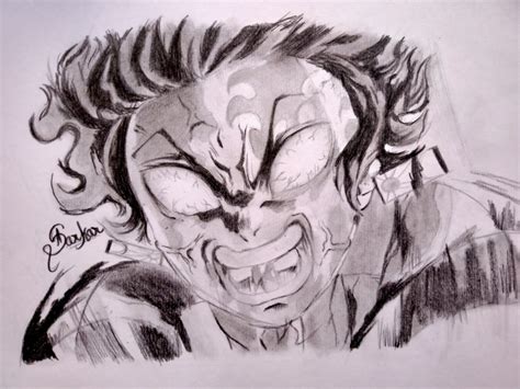 Tanjiro Kamado ( Demon Slayer ) Sketch | Sketches, Demon, Slayer