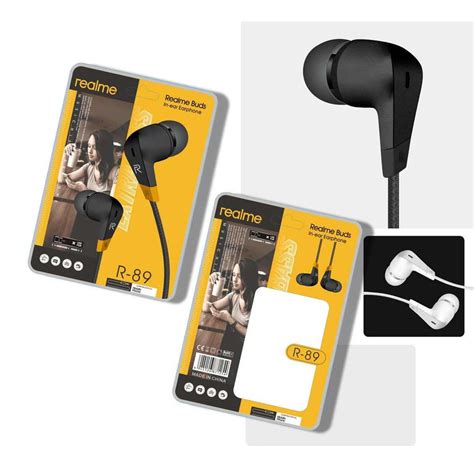 REALME HEADSET R89 Universal Headset High Quality Realme Buds In Ear