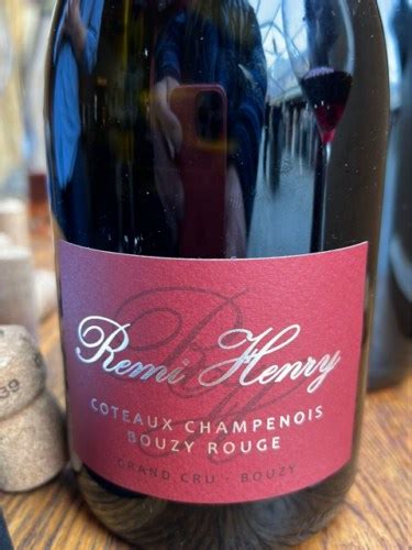 Remi Henry Coteaux Champenois Bouzy Rouge Grand Cru Vivino