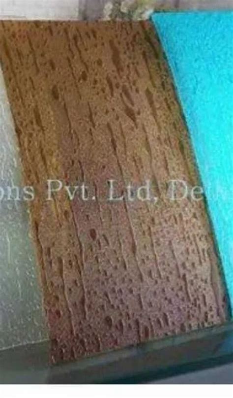 Arolite Transparent Polycarbonate Roofing Sheet Raindrops Brown Mm