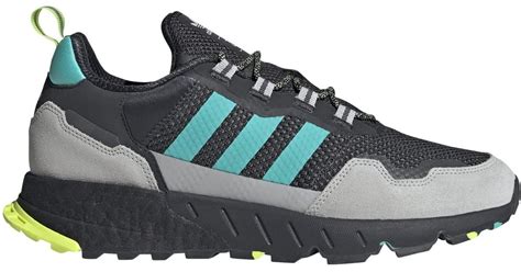 Adidas Zx 1k Boost Seasonality Track Shoe In Blue For Men Lyst UK