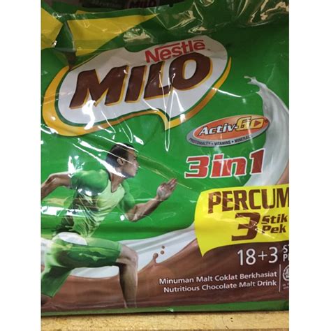 Jual Milo Malaysia In Sachet Shopee Indonesia