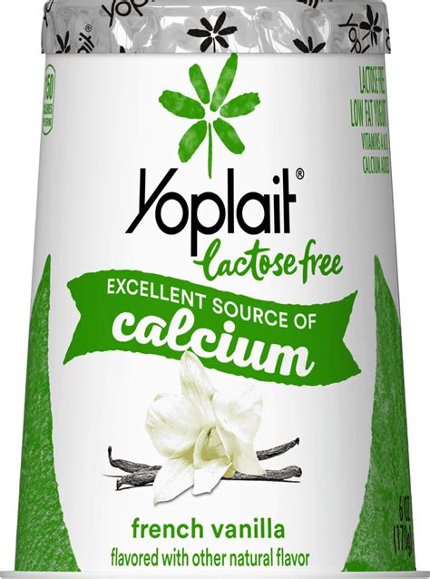 Yoplait Lactose Free Low Fat Yogurt, French Vanilla, 6 oz - Walmart.com