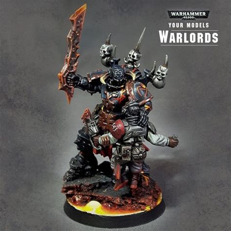 This Badass Chaos Lord Conversion Warhammer Chaos Lord Warhammer