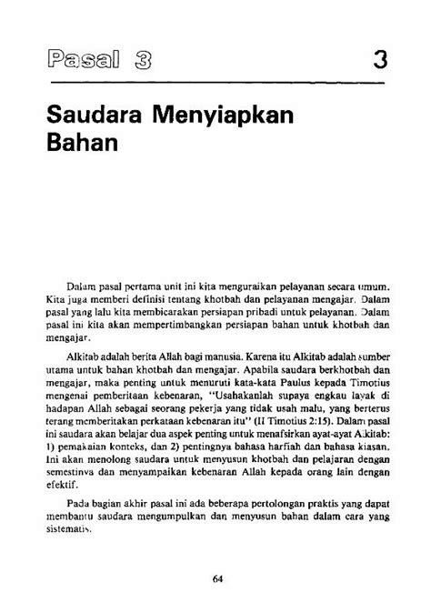 PDF Saudara Menyiapkan Bahan Indonesian Globalreach Orgindonesian