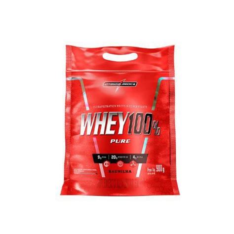 Kit Whey 100 Pure 907g Refil Creatina 300g Integralmedica Kit De