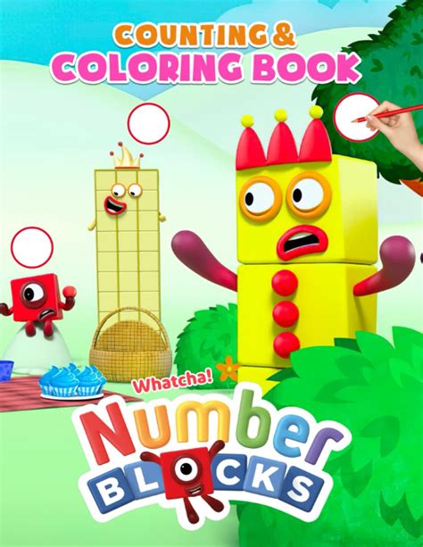 Buy Numberblocks Counting Coloring Book Number Activities