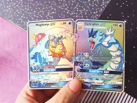 Holo Shiny Magikarp or Gyarados / Custom Holographic Pokémon - Etsy Ireland