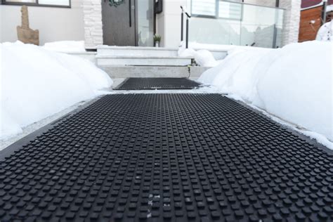 Snow Melting Heated Mats Canada Mats