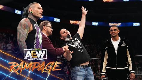 The Hardys And The Gunns Go Face To Face In The Ring AEW Rampage 4 13