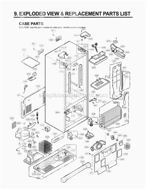 Replacement Parts For Lg Fridge Freezer Reviewmotors Co