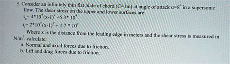 SOLVED Aerodynamics Post All Steps With Detailed Steps For Thumbs Up