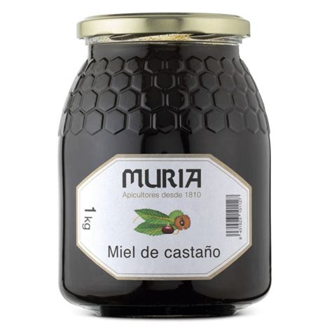 Miel castaño MURIA 1 kg