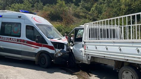 Bursa da zincirleme kaza 7 yaralı Son Dakika Haberleri