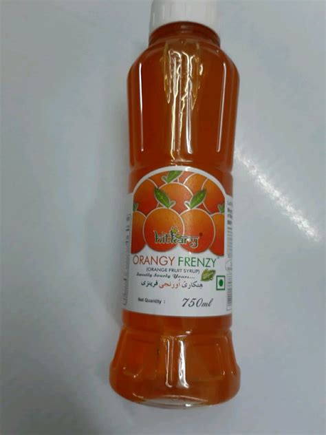 Hitkari Orange Hitkary Sharbat Packaging Size 1000 Ml Packaging Type