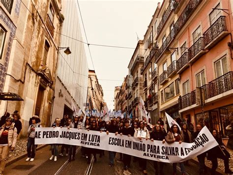 Manifesta Es Em Lisboa E No Porto Juntam Mil Docentes Fenprof