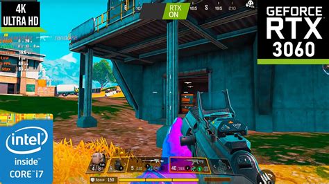 CoD Mobile Battle Royale 4K Ultra Settings RTX 3060 12Gb I7 10700K