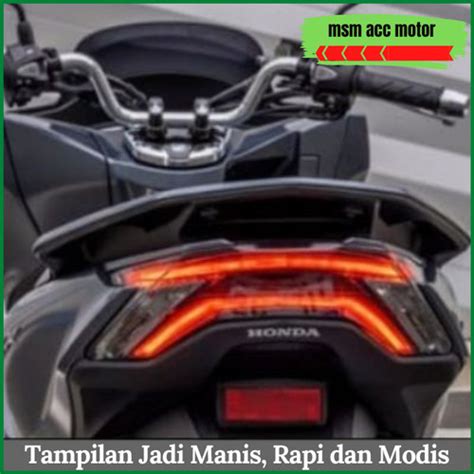 Promo Mika Smoke Pcx Lampu Belakang Stop Lamp Nemo Kota