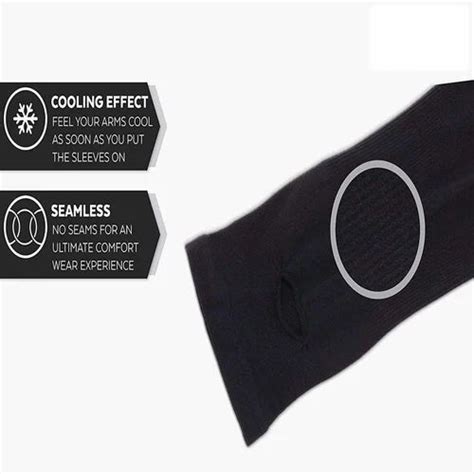 Black Cotton Uv Protection Lets Slim Cooling Arm Sleeves Cover At Rs 35