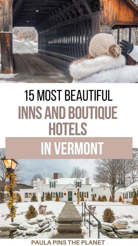 15 Most Beautiful Inns & Boutique Hotels in Vermont in 2024 - Paula ...