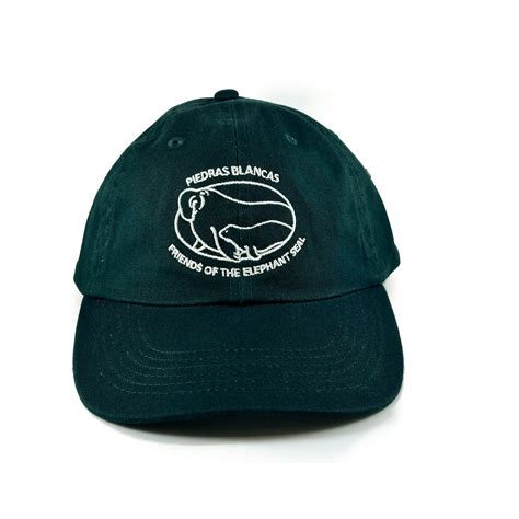 Baseball Cap Forest Green Friends Of The Elephant Seal