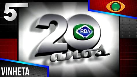 60FPS RBA TV 20 Anos Vinheta Interprogramas Band PA 2008 YouTube