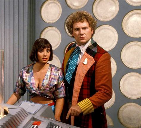 The 6th Doctor Colin Baker And Peri Brown Nicola Bryant 1984 To