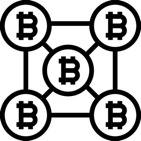 Blockchain Iconos Gratis De Negocio