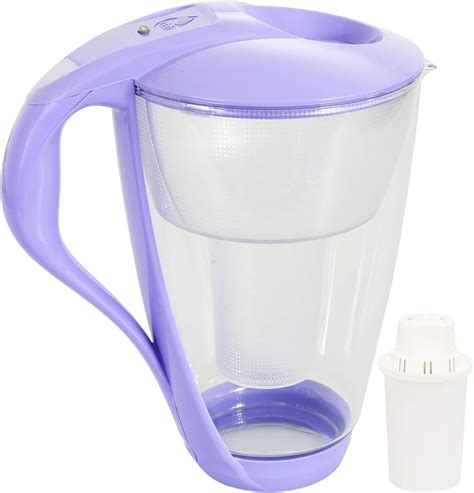 Water Filter Glass Jug Dafi Crystal Classic 20l With Free Filter Cartridge Violet